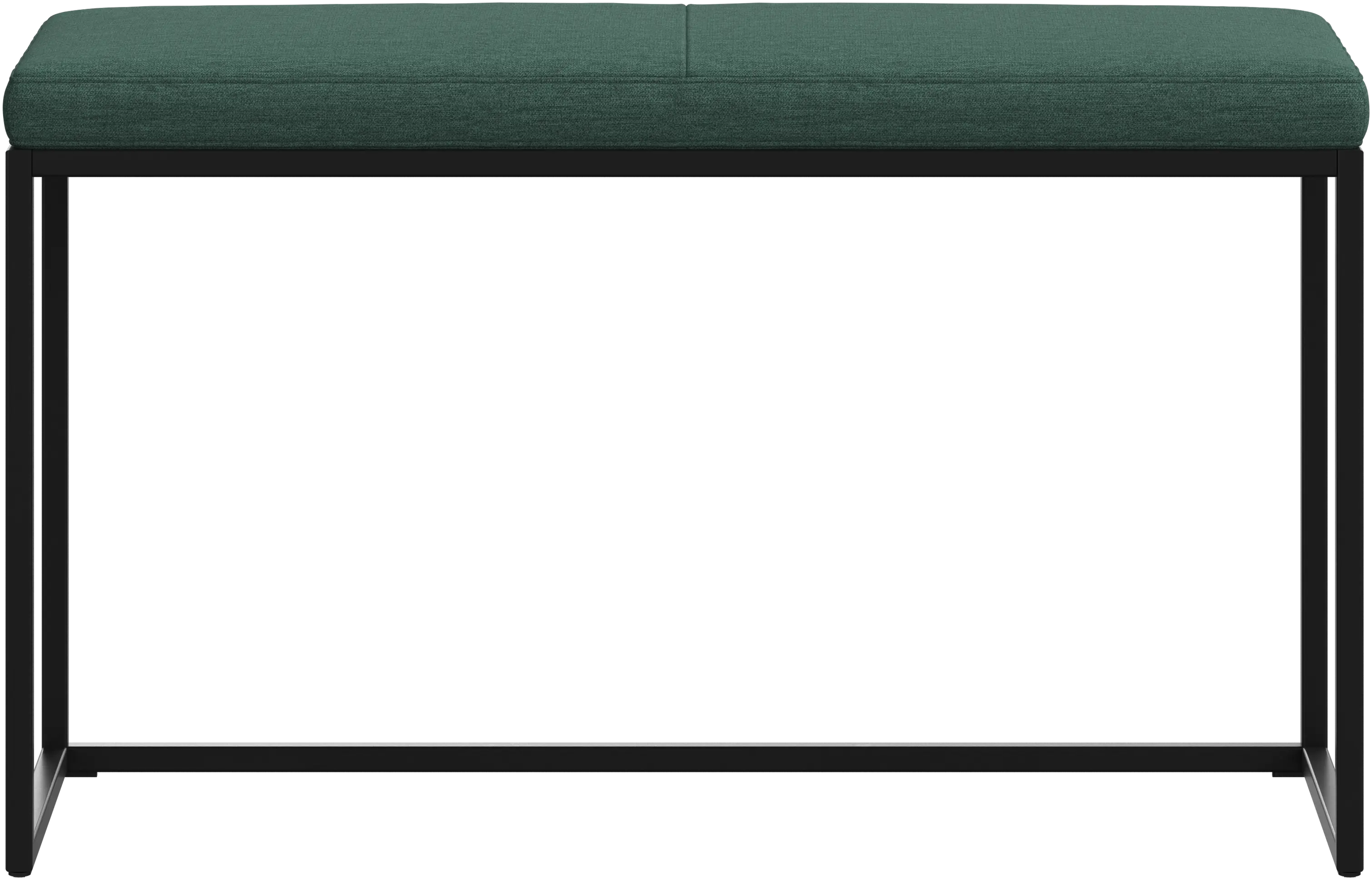 London small bench with cushion